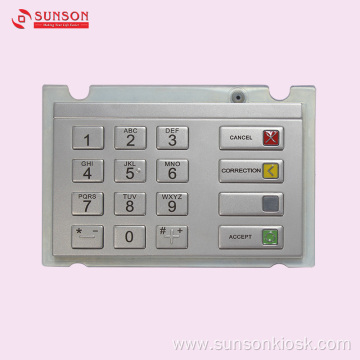 PCI5.0 Encrypted pinpad for Unmanned Payment Terminals Kiosk